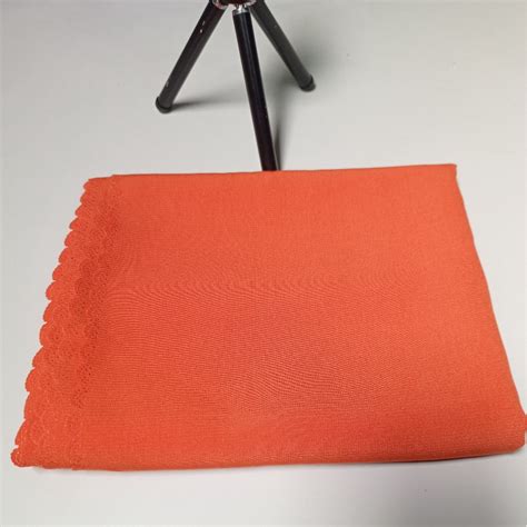 Jual Kerudung PKS Orange Segi Empat Terbaru Polos 130cm Shopee Indonesia