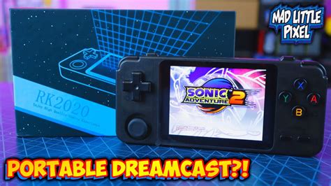 A Portable Sega Dreamcast The Rk2020 Handheld Madlittlepixel Review Youtube