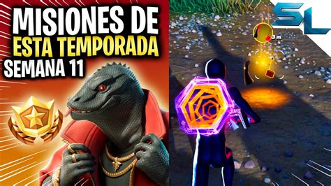 Como COMPLETAR TODAS Las MISIONES DE LA SEMANA 11 TEMPORADA 2 CAPITULO