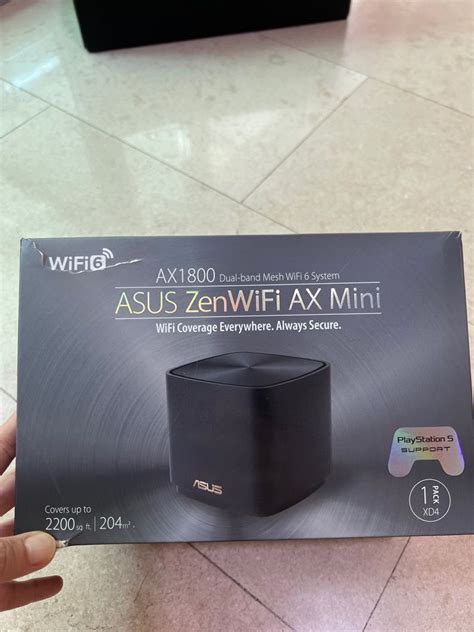 Asus Zen Wifi Ax Mini Ax Dual Band Mesh Wifi Tv Home