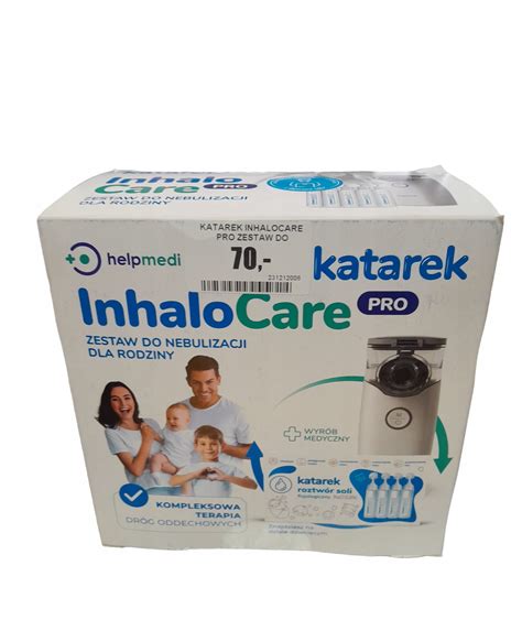 INHALATOR NEBULIZATOR Inhalo Care Pro Zestaw Do Nebulizacji Dla Rodziny