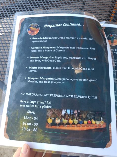 Menu at Happy Donkey pub & bar, Mason City