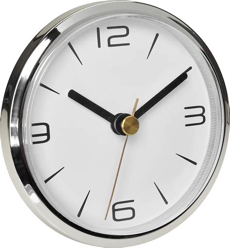 HICARER Horloge à Quartz avec Chiffres Romains de 70 mm avec Bordure