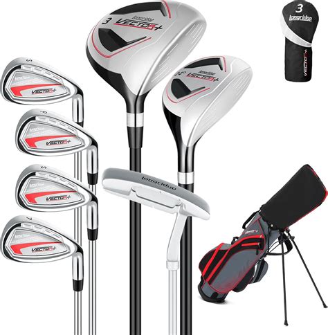 Xdrivemax 8 Pieces Complete Mens Golf Club Set Rightleft Hand For Men