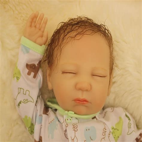 Sanydoll Inch Cm Silicone Baby Reborn Dolls Lovely Doll Sleeping