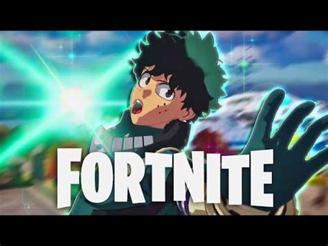 Fortnite Chapter 4 Leak Reveals New Deku S Smash Mythic Weapon YouTube