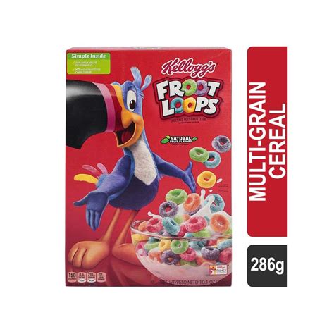 Kelloggs Froot Loops Sweetened Multi Grain Cereal Price Buy Online