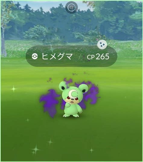 【5月4体目の色違いは、シャドウヒメグマでした】 ポケモンgoを呟く