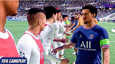 Fifa Psg Vs Ajax Ft Messi Neymar Mbappe Ucl Match Fifa