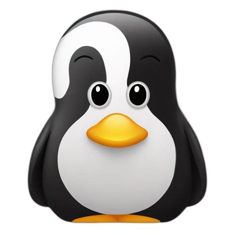 Linux Tux Penguin Ai Emoji Generator