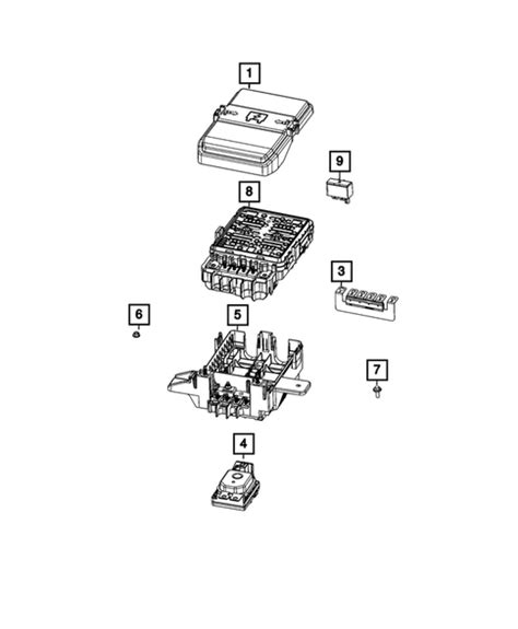 Power Distribution Fuse Block Junction Block Relays And Fuses For 2022 Jeep Grand Wagoneer