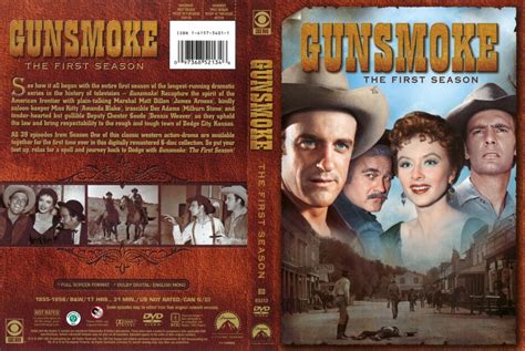 Gunsmoke Season 1 (1956) R1 DVD Cover - DVDcover.Com