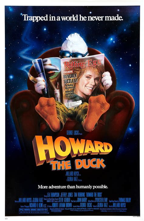 Howard the Duck (#2 of 3): Mega Sized Movie Poster Image - IMP Awards