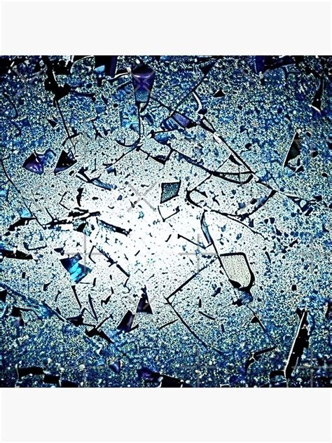 "Shattered Glass-Abstract Art" Sticker for Sale by LollyGaggerz | Redbubble