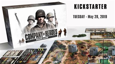 Company Of Heroes Board Game KickStarter Teaser YouTube