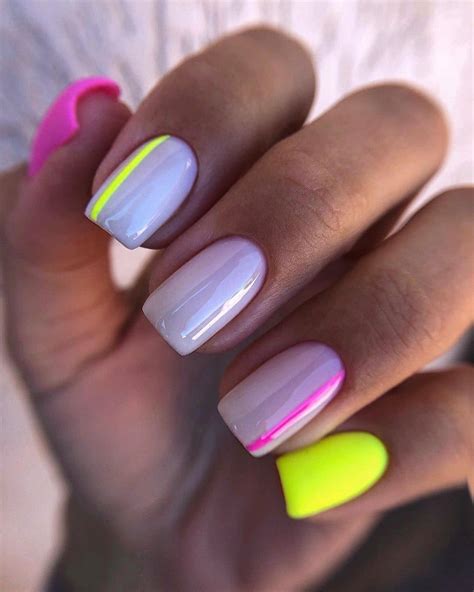 Short Colorful Summer Nail Design Ideas Melody Jacob