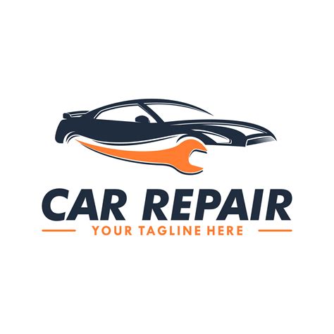 Car Repair Logo Design Template Inspiration 17227084 Vector Art at Vecteezy