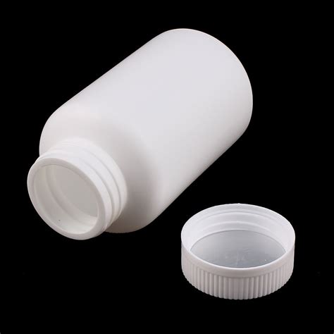 Uxcell HDPE Plastic Lab Chemical Reagent Fluoride Bottle 2 Oz 60ml 5pcs