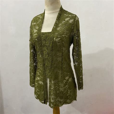 Jual PROMO Baju Kebaya Kartini Kutubaru Burkat Terbaru 2022 Termurah