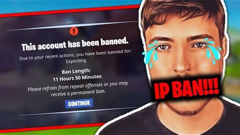 HOW TO REMOVE FORTNITE IP BAN 2023 UNBAN FORTNITE ACCOUNT YouTube