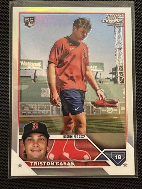 2023 Topps Chrome Triston Casas Image Variation Refractor Sp R