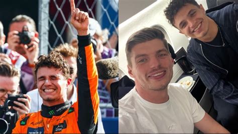 Verstappen Se Va De Fiesta Con Lando Norris Tras Su Victoria En El Gp