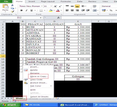 Cara Memindahkan Sheet Di Excel Hot Sex Picture