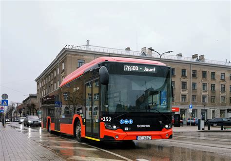 Латвия Scania Citywide LF II 12 1 352 Фото Автобусный транспорт