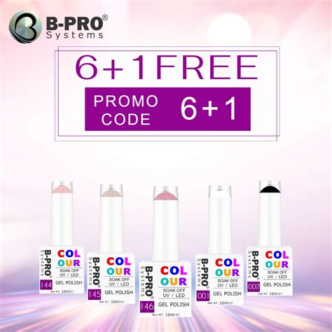 Gel Polish Offer Use Coupon Code 6 1 B Pro Systems