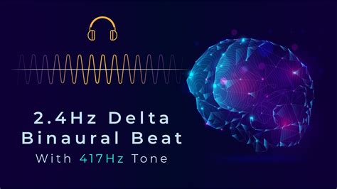 Hz Delta Binaural Beat With Hz Tone Deep Sleep Hemisync Stress