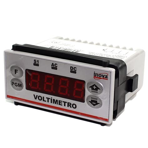 Voltímetro Digital 80 250VAC Inova INV 98103 Eletropeças Comercial