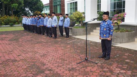 Apel Perdana Sekda Motivasi Dan Ingatkan Asn Lebih Giat Kerja