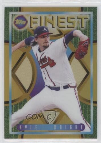 2022 Topps Finest Flashbacks Gold Refractor 50 Kyle Wright 118 EBay