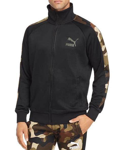 Puma Wild Pack T7 Camouflage Accented Track Jacket Men Bloomingdales