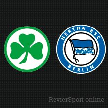 Spvgg Greuther F Rth Hertha Bsc Berlin Am Liveticker