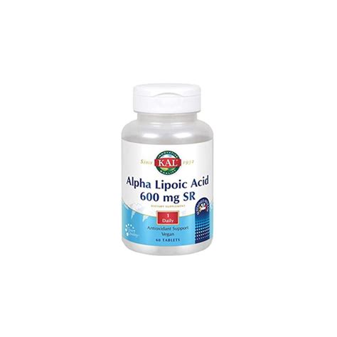 Kal Alpha Lipoic Acid Sr 600 Mg Tablete