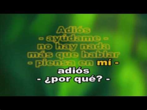 Letra Pimpinela Olvidame Y Pega La Vuelta de Karaoke