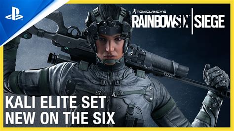 Rainbow Six Siege New On The Six Kali Elite Set Ps4 Youtube