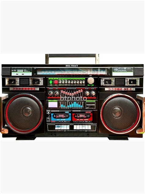 Huge Boombox Ghetto Blaster Photographic Print For Sale By Btphoto Redbubble