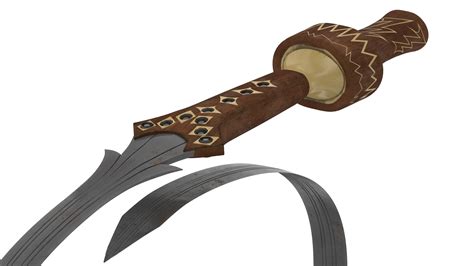 Urumi Sword 3D model - TurboSquid 1769222