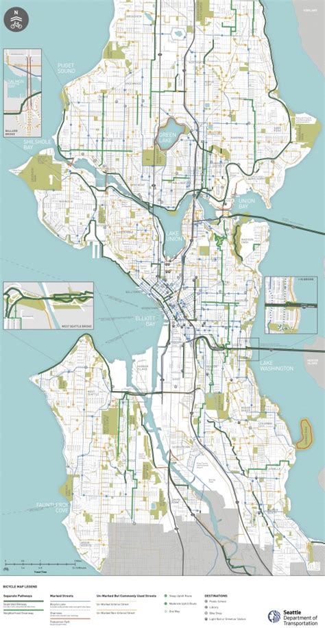 Printable Map Of Seattle Area Free Printable Maps