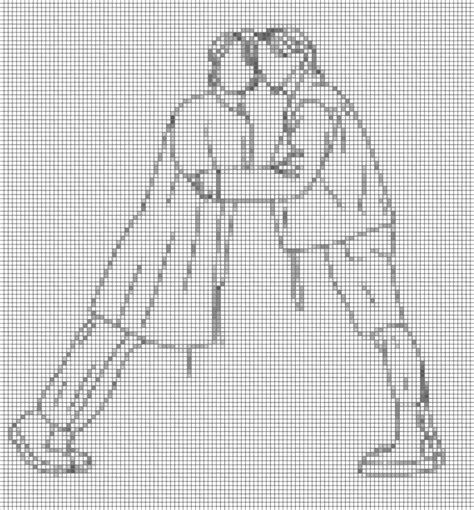 Bts Easy Pixel Art Chinese People Paper Drawing Les Arts Huh