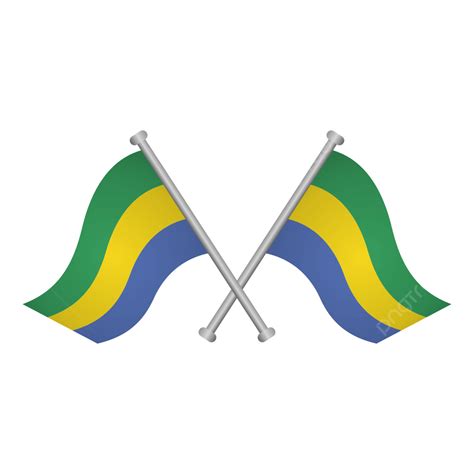 Gabon Flag Gabon Flag Gabon Day Png And Vector With Transparent