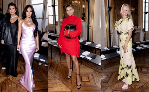 Kim Kardashian Commands Attention At Victoria Beckhams Paris Show