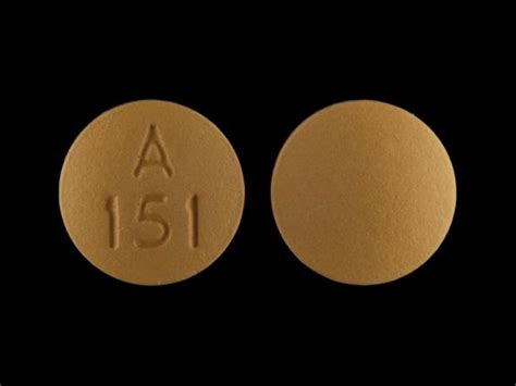 A 151 Pill Yellow Round 11mm Pill Identifier