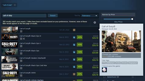 Call Of Duty On Steam Gets A Makeover In Your Library Gamespot