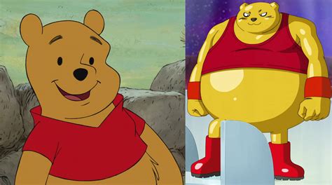 Winnie The Pooh Becomes Great Friends With Botamo By Advanceshipper2021 On Deviantart