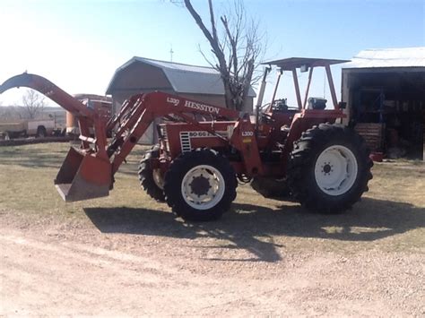 Fiat Hesston 4wd Tractorloader Grapple 80 Hp Nex Tech Classifieds