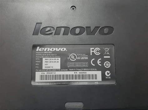 Lenovo Black Slim Keyboard, Computers & Tech, Parts & Accessories ...