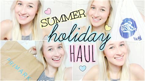 Summer Holiday Haul Primark Boots Superdrug Sophielouisebeauty